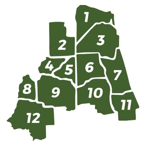 Feeding Northeast Florida County Map